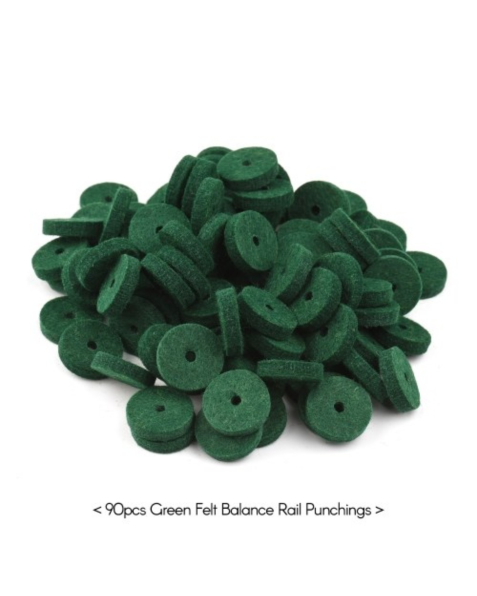 90pcs Piano Tuning Felt Gasket Pure Wool Felt Pad