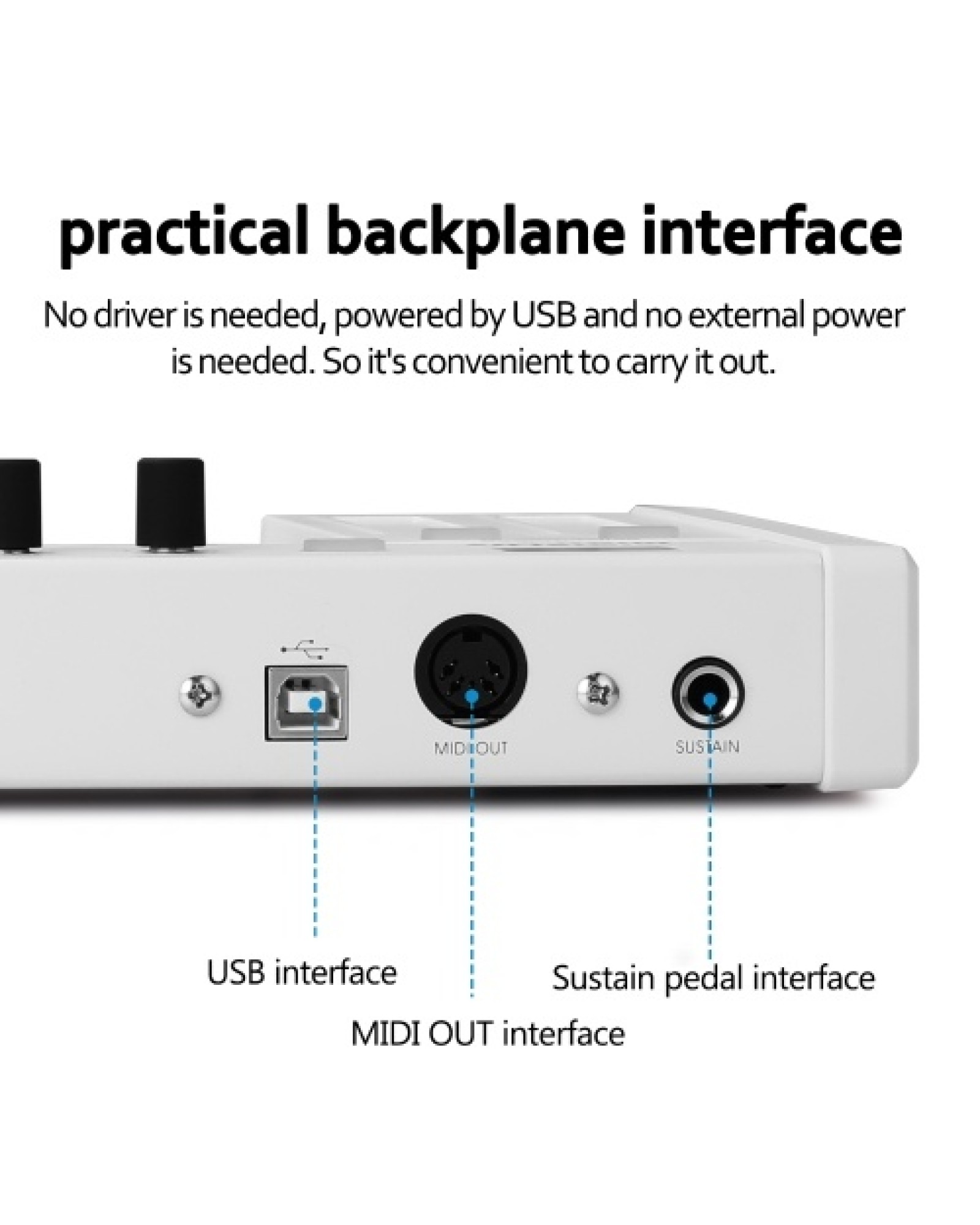 37-Keys Multi-funcation MIDI Keyboard Portable Electronic Piano Digital Orchestrations Keyboard Musical Instrument