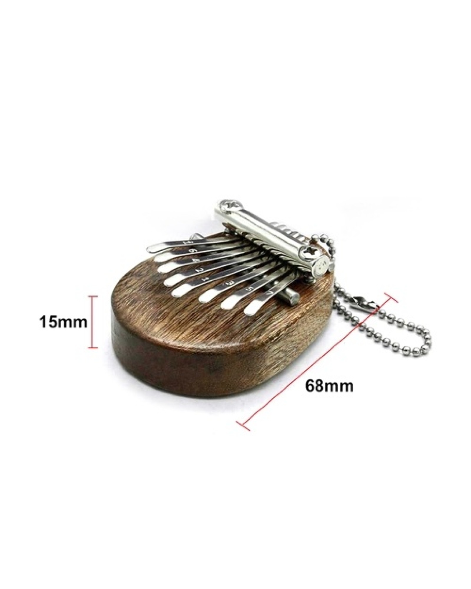 8 Key Kalimba Mini Portable Thumb Piano