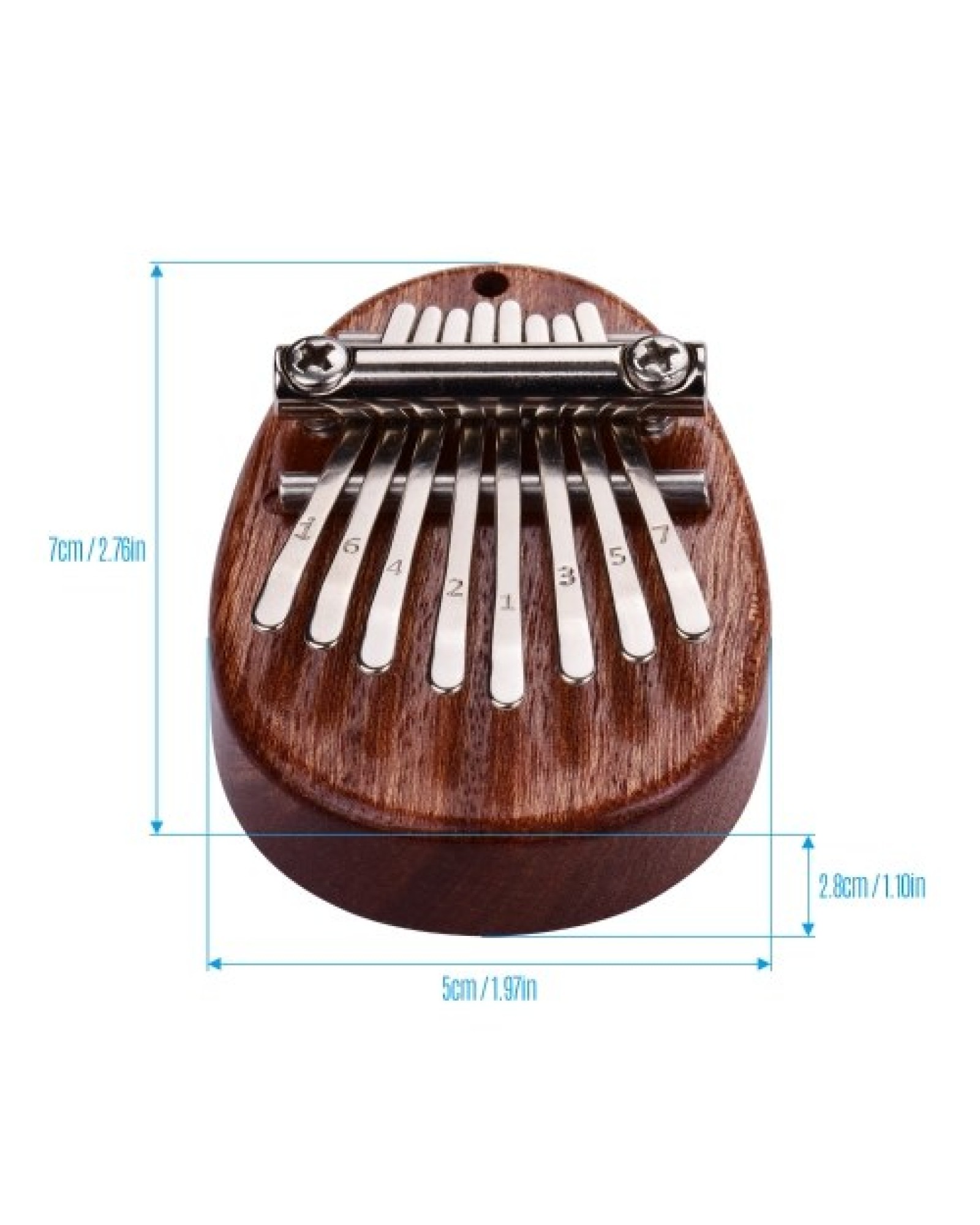 8 Keys Mini Thumb Piano Finger Percussion Kalimba