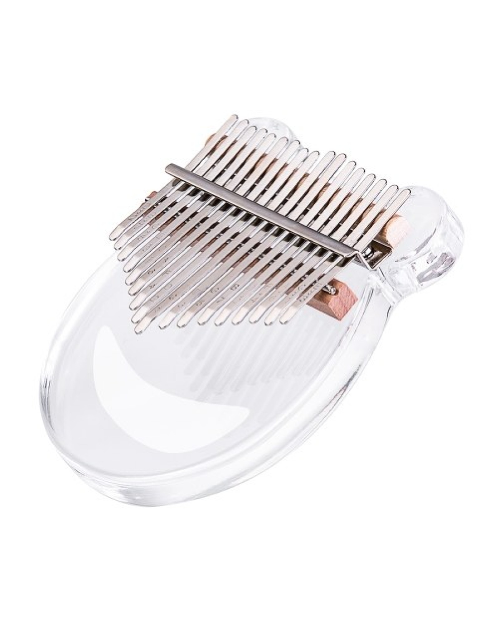 17 Keys Transparent Acrylic Thumb Piano Kalimba（Bear ）