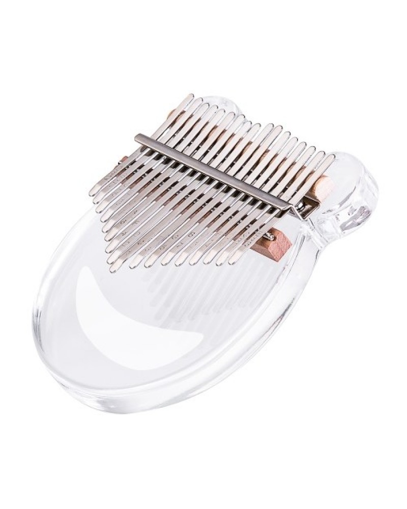17 Keys Transparent Acrylic Thumb Piano Kalimba（Bear ）