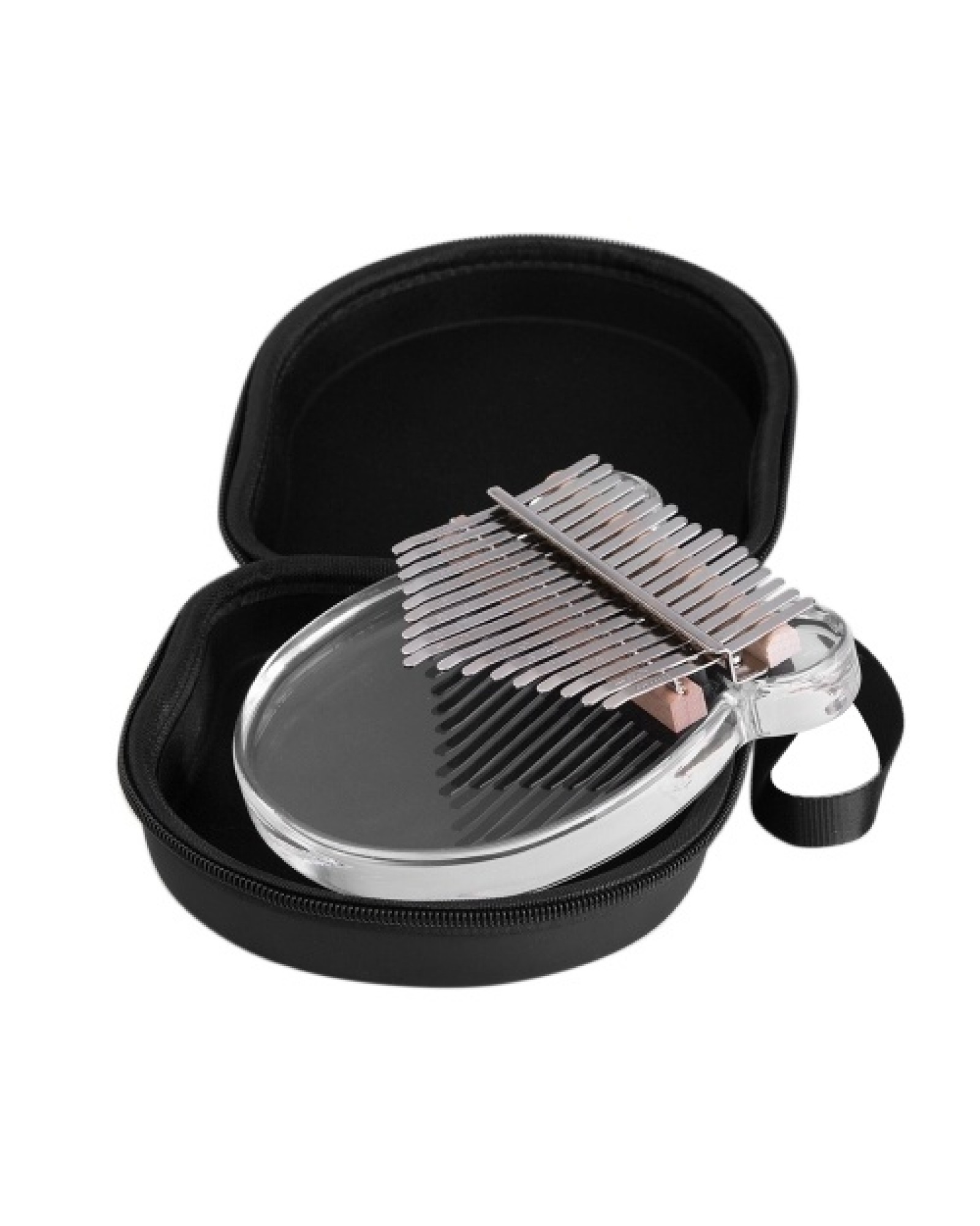 17 Keys Transparent Acrylic Thumb Piano Kalimba（Bear ）