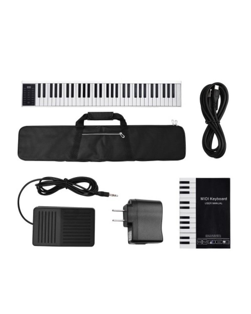 61 Keys Digital Electronic Piano Keyboard MIDI Output