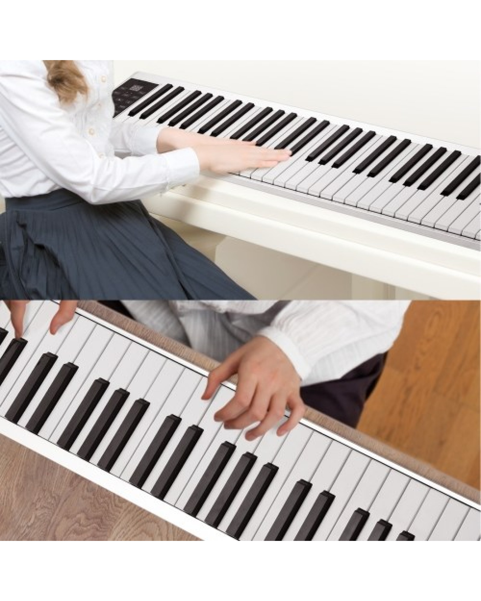 61 Keys Digital Electronic Piano Keyboard MIDI Output