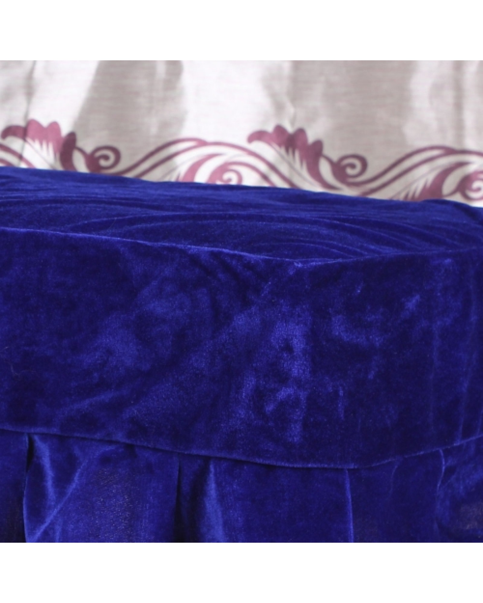 Piano Stool Chair Bench Cover Pleuche Decorated with Macrame 75 * 35cm for Piano Dual Seat Bench Universal Beautiful