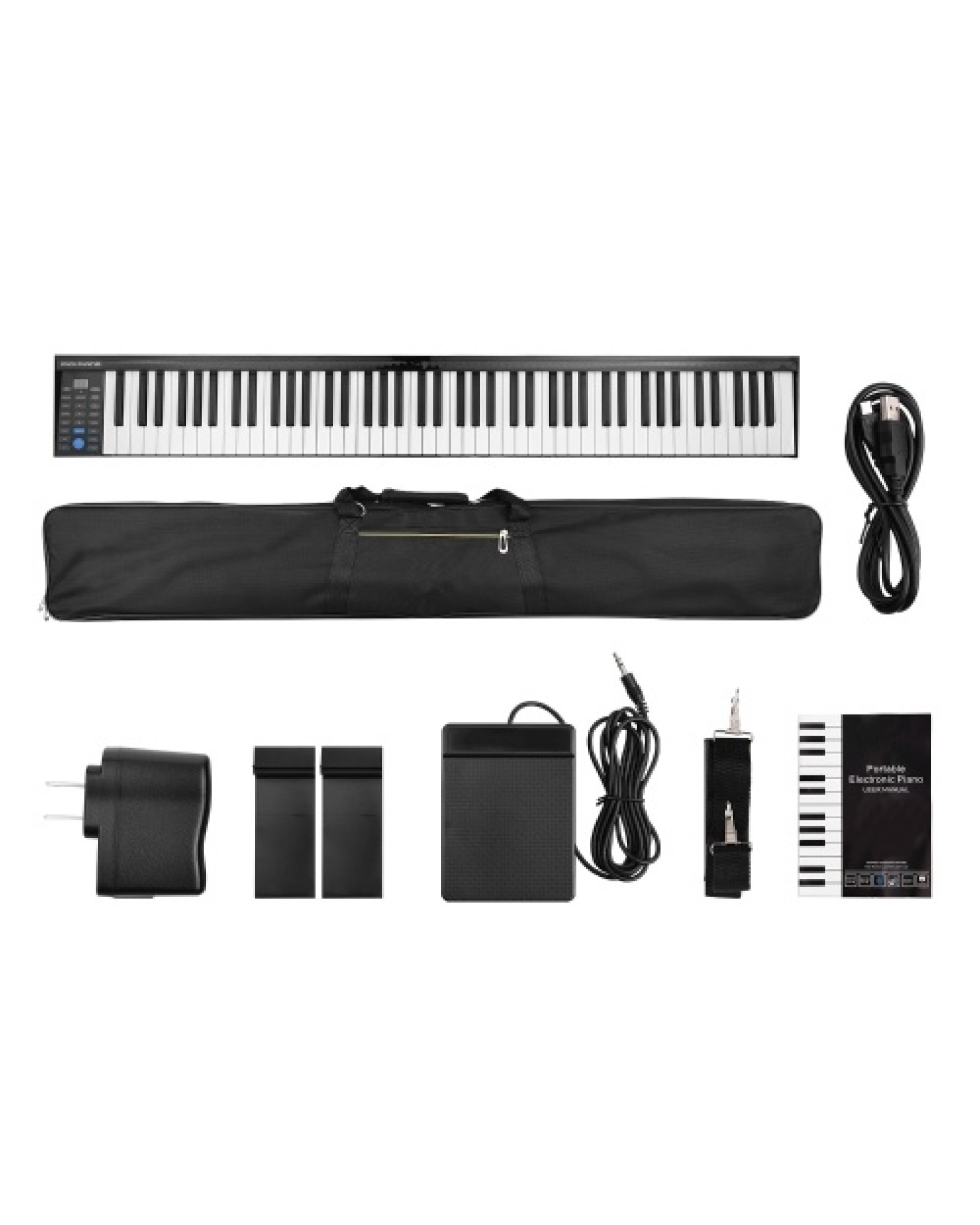 88 Keys Digital Electronic Piano Keyboard MIDI Output