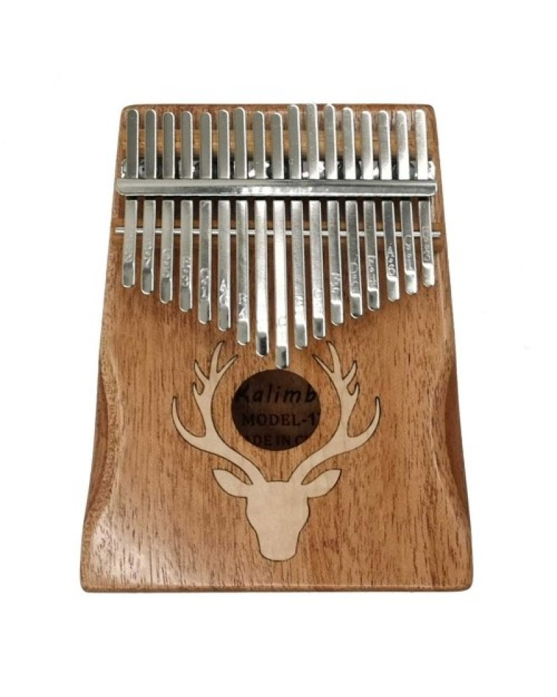 17 Keys Kalimba Elk Thumb Piano Portable Musical Instrument Dreamy Elk Maple Type