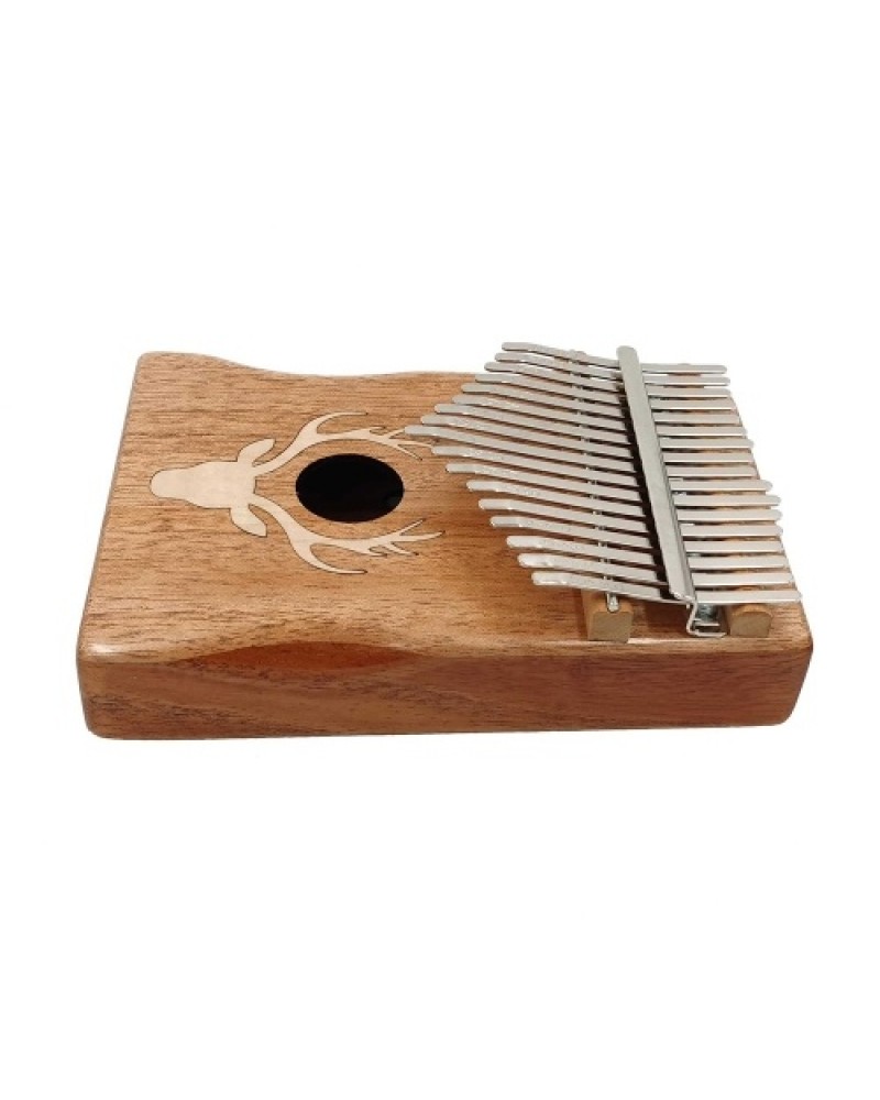 17 Keys Kalimba Elk Thumb Piano Portable Musical Instrument Dreamy Elk Maple Type