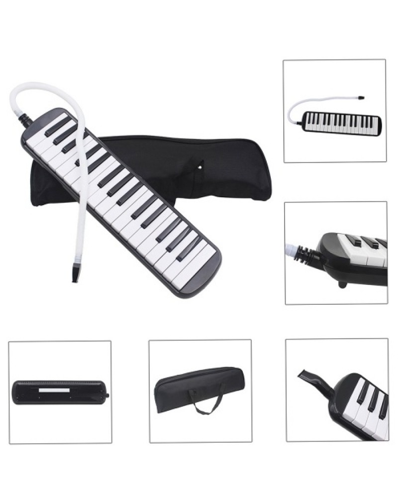 32 Piano Keys Melodica Musical Instrument  for Music Lovers Beginners Gift with Carrying Bag