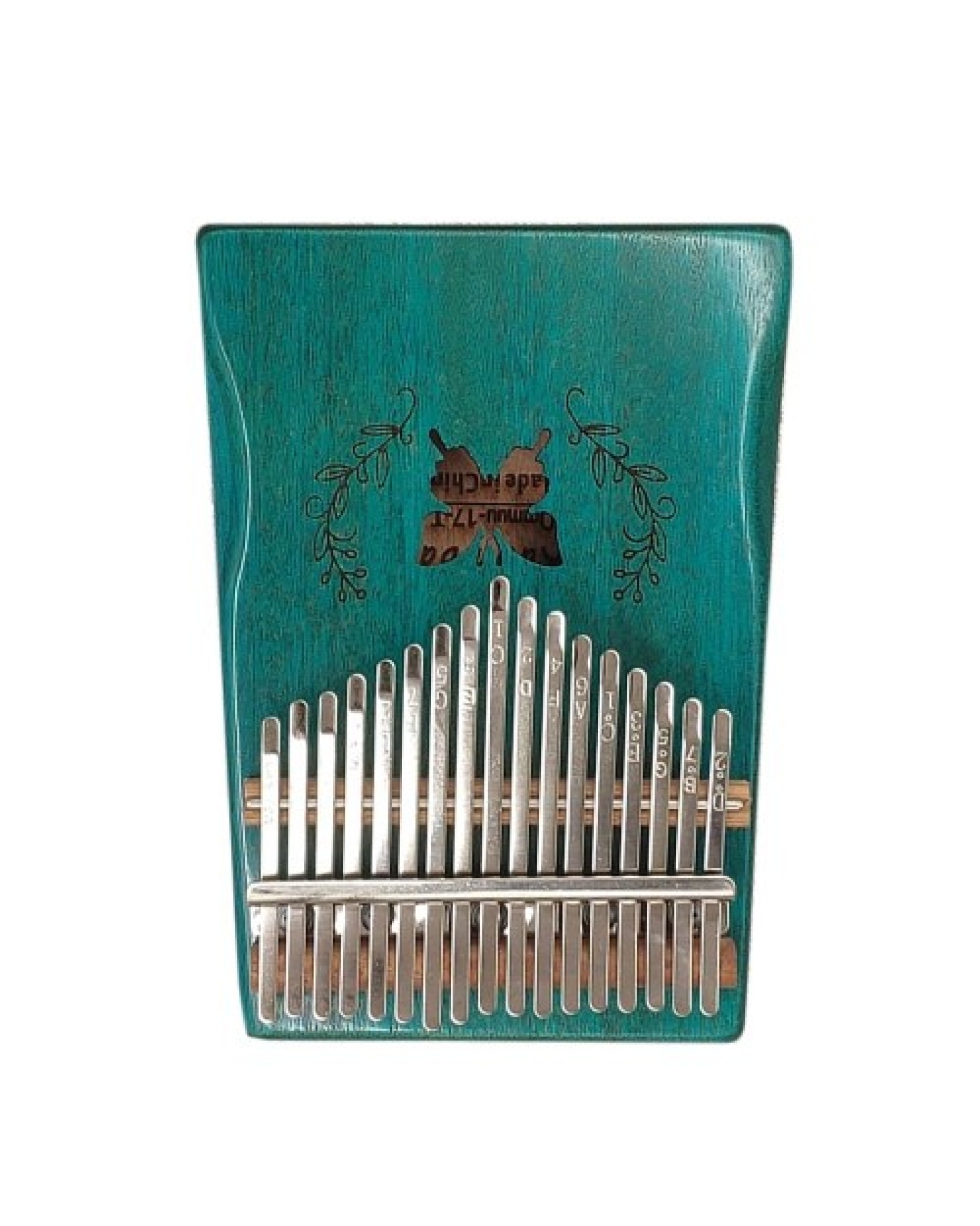 Kalimba Mbira Thumb Finger Piano Portable 17 Keys Solid Wood Musical Instrument Gift for Music Lovers Beginners