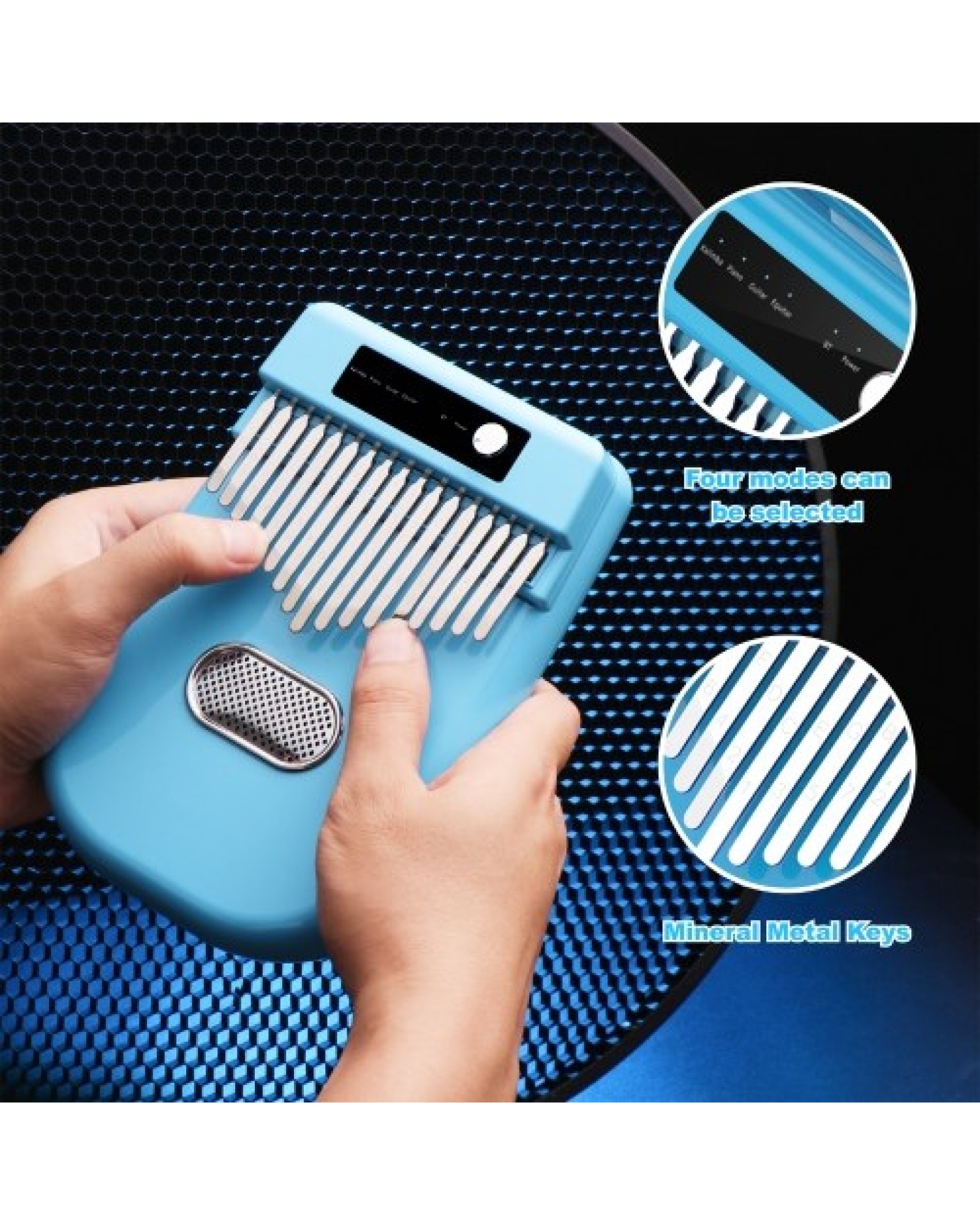 Electric Kalimba 17 Keys Thumb Piano
