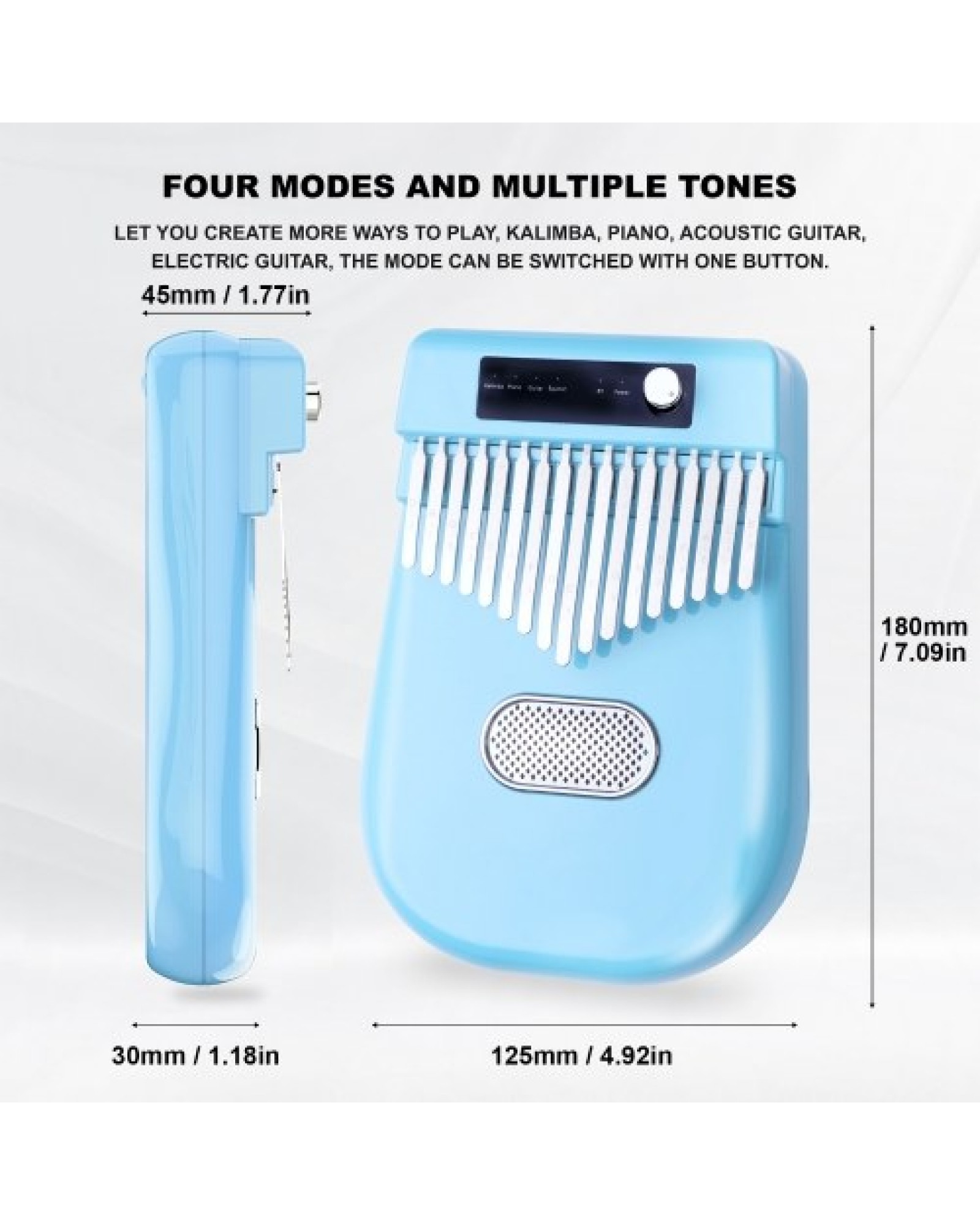 Electric Kalimba 17 Keys Thumb Piano