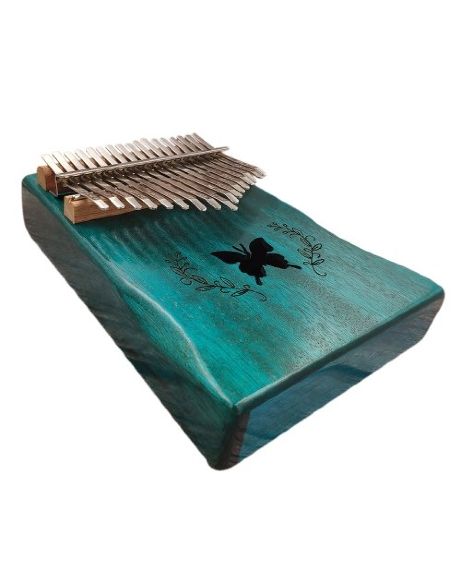 Kalimba Mbira Thumb Finger Piano Portable 17 Keys Solid Wood Musical Instrument Gift for Music Lovers Beginners