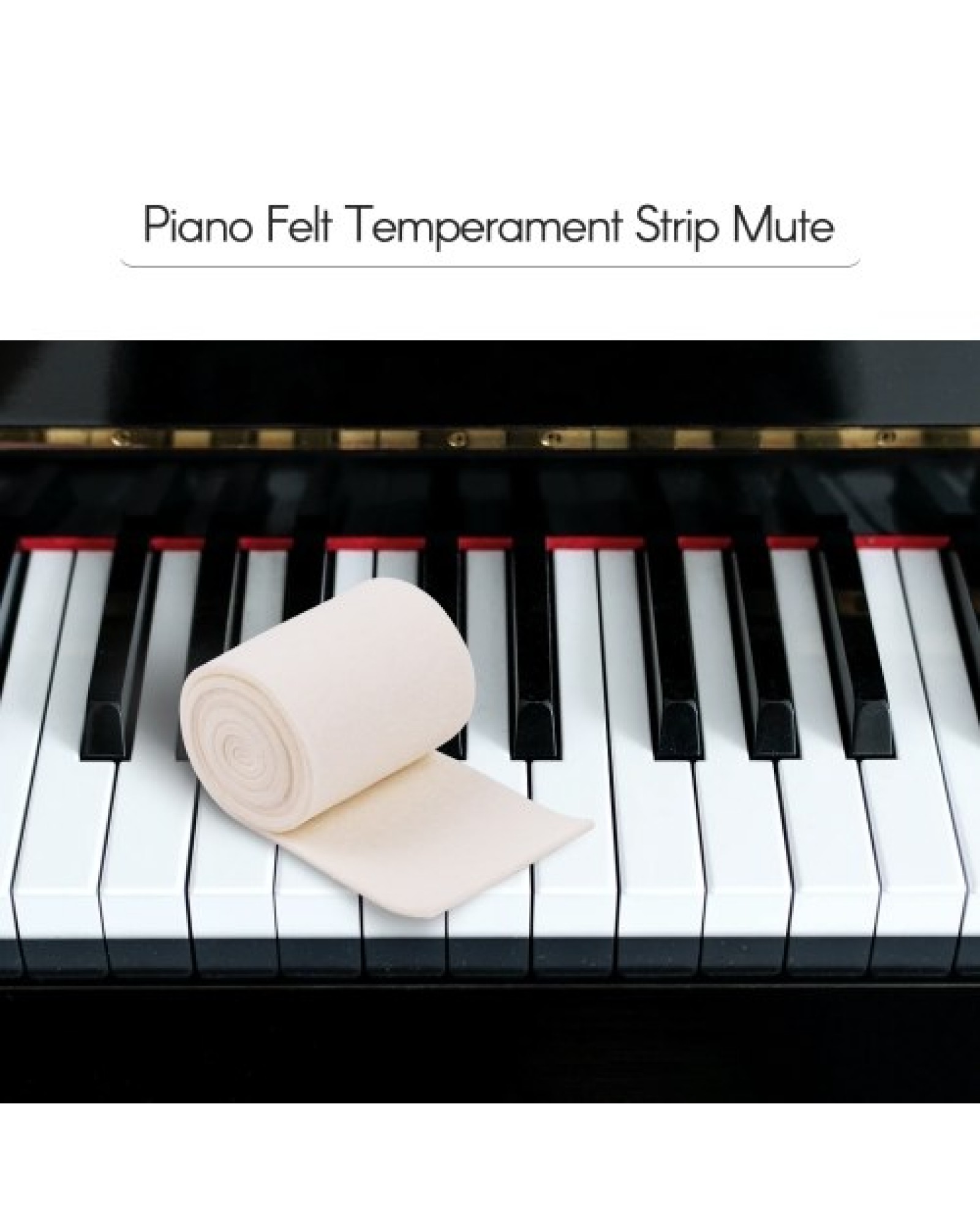 Piano Felt Temperament Strip Mutes for Piano Tuning