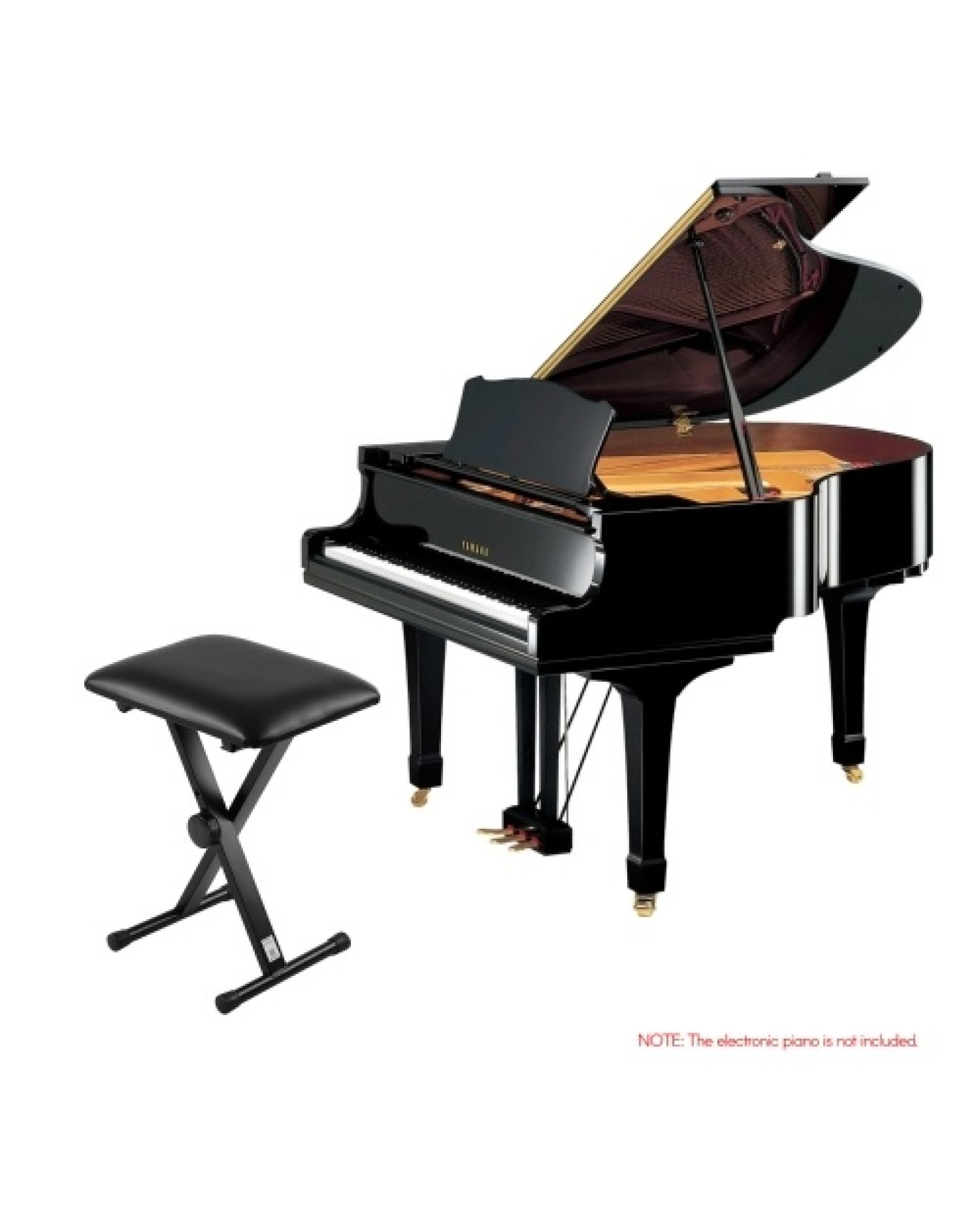 X-Style Piano Stool Single Person Piano Bench