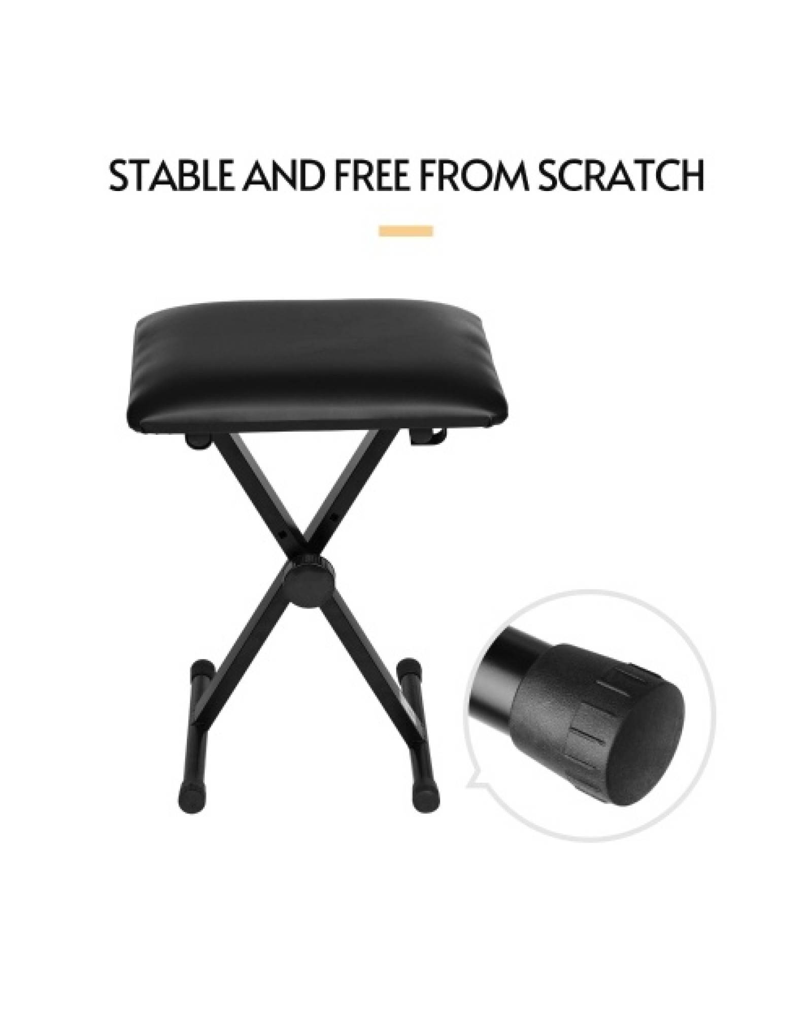 X-Style Piano Stool Single Person Piano Bench