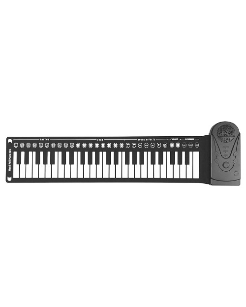 49 Keys Roll Up Piano Foldable Portable Hand Roll Piano