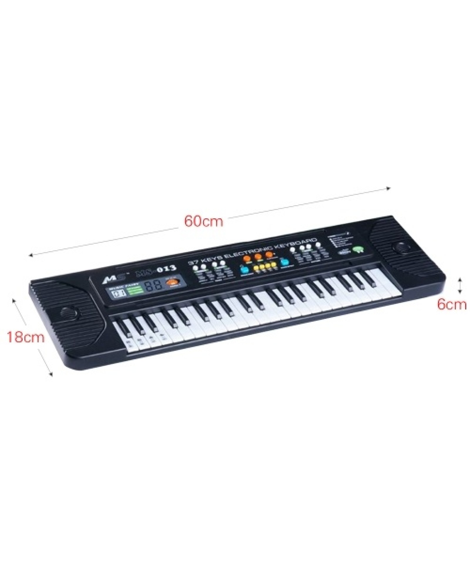 44 Keys Electronic Piano Multifunctional Electronic Organ Musical Instrument Toy with Microphone for Children Boys Girls Beginne