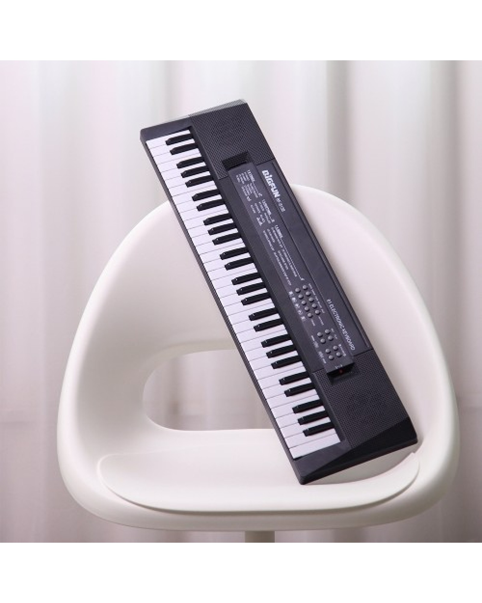 61 Keys Digital Music Electronic Keyboard Kids Multifunctional Electric Piano for Piano Student with Microphone Function Musical