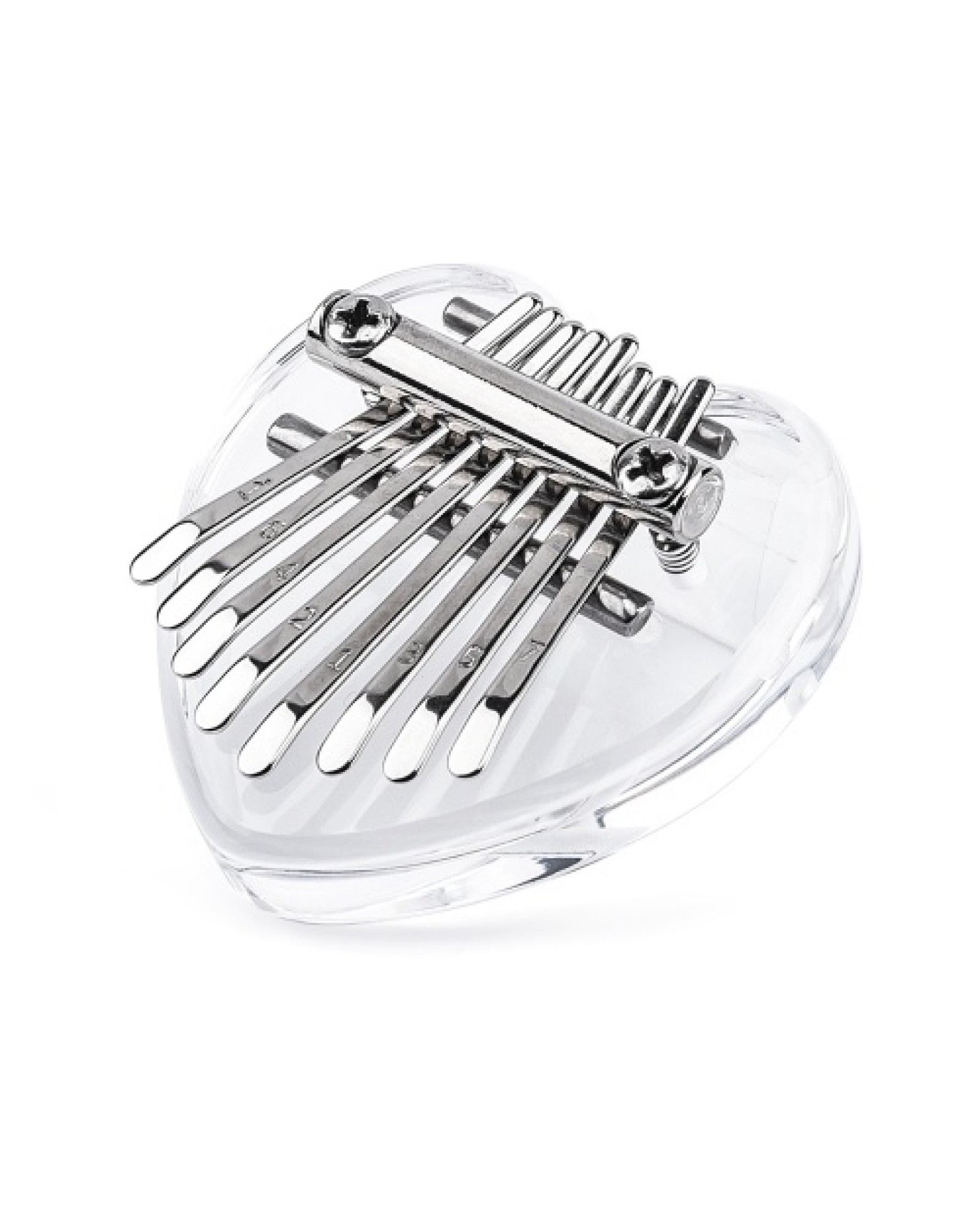 Mini Kalimba 8 Keys Transparent Crystal Acrylic Thumb Piano