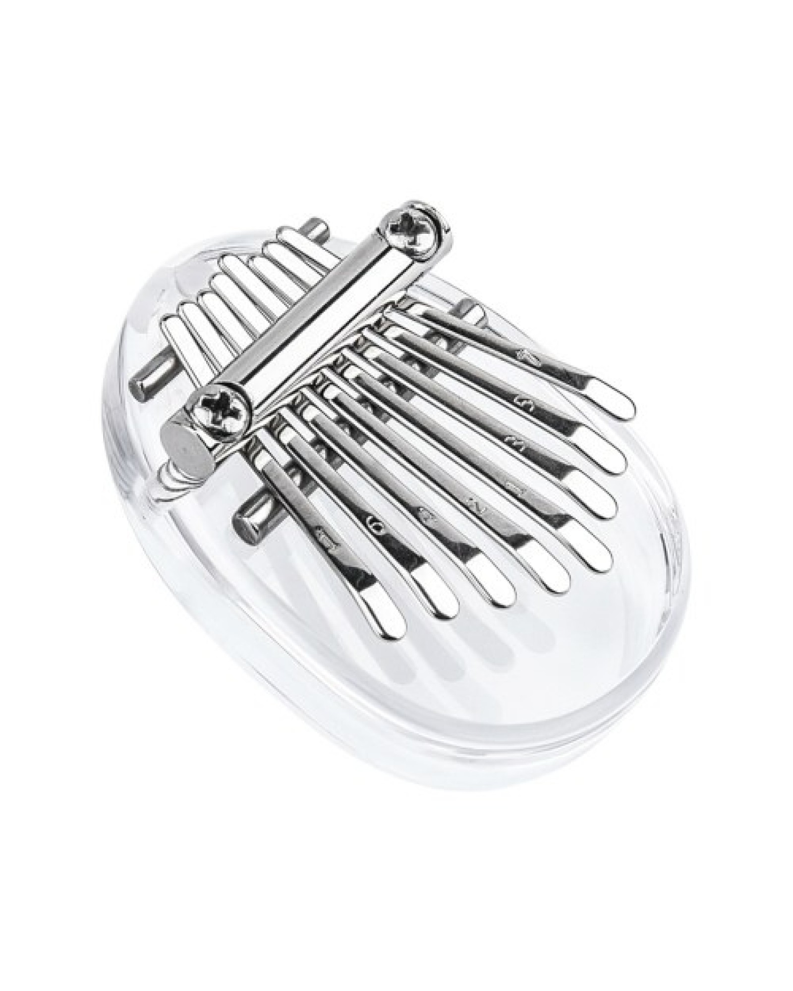 8 Key Kalimba Mini Thumb Piano Finger Piano Transparent Acrylic Finger Keyboard Musical Instrument