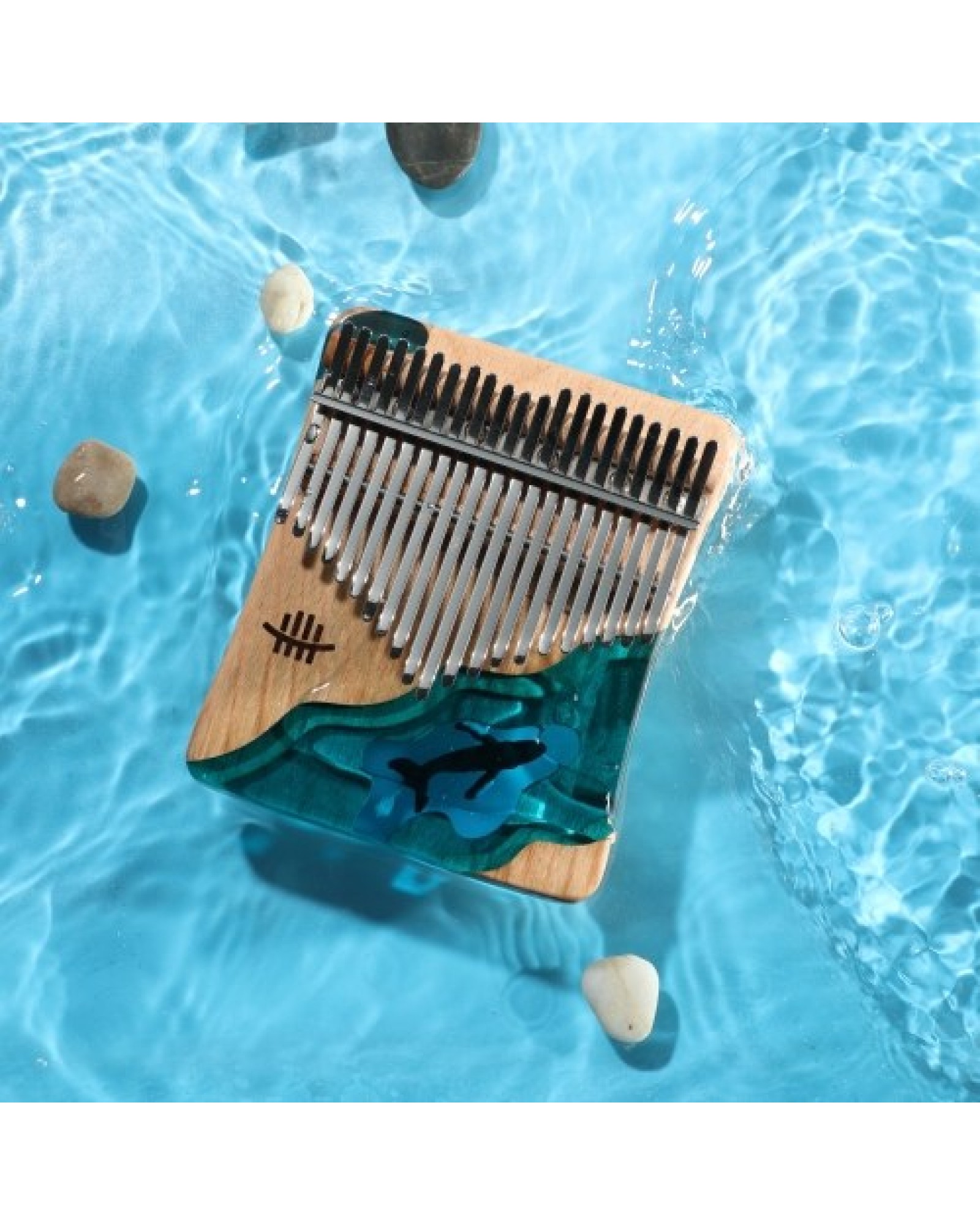 Hluru 21 Keys Kalimba Piano Beech Wood Thumb Finger Piano