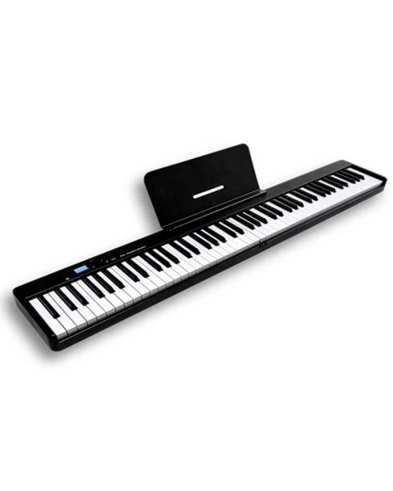 88-Keys Foldable Piano Multifunctional Digital Piano Portable Electronic Keyboard Piano for Piano Student Musical Instrument