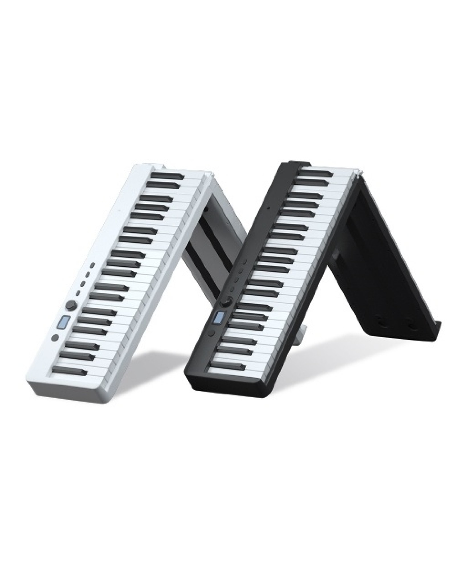 88-Keys Foldable Piano Multifunctional Digital Piano Portable Electronic Keyboard Piano for Piano Student Musical Instrument