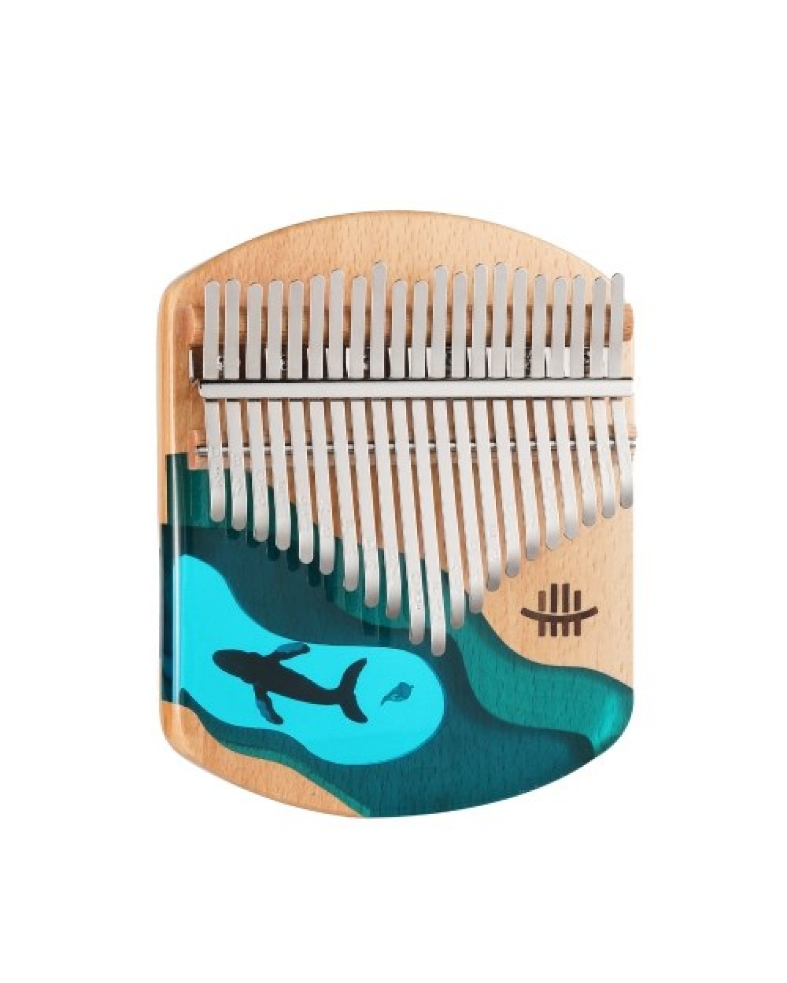 Hluru Kalimba Piano 21 Keys Beech Wood Thumb Finger Piano