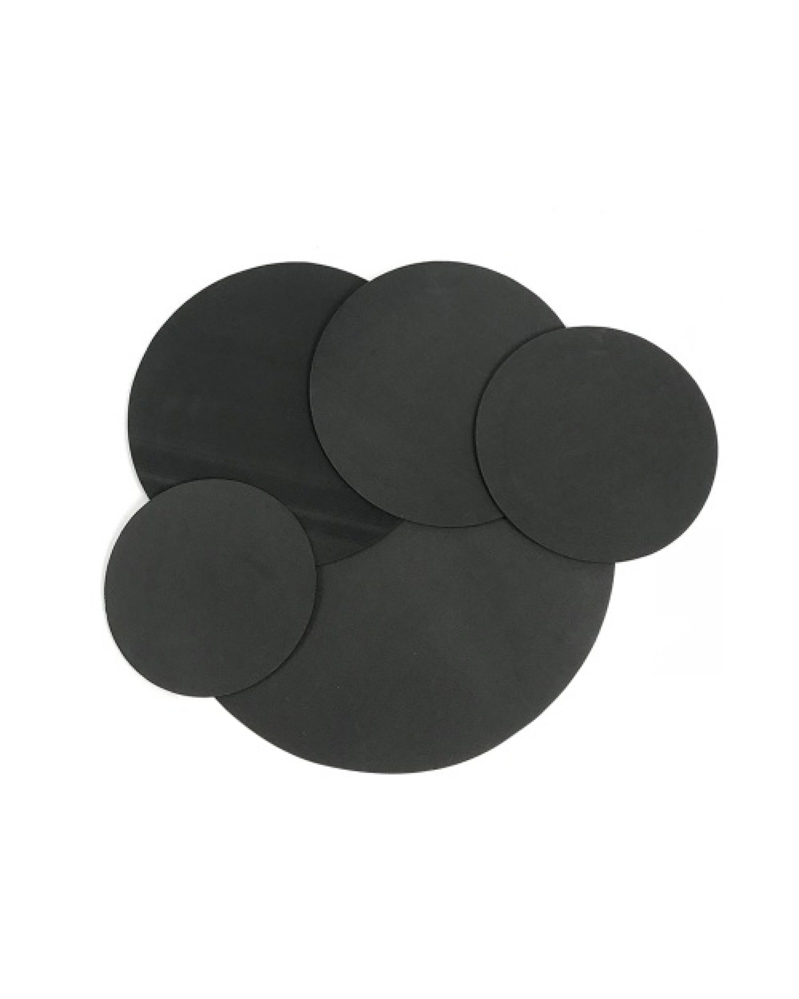 8-Piece Drum Set Silencer Practice Mute Pads Mutes for 5 Drums &amp; 3 Cymbals
