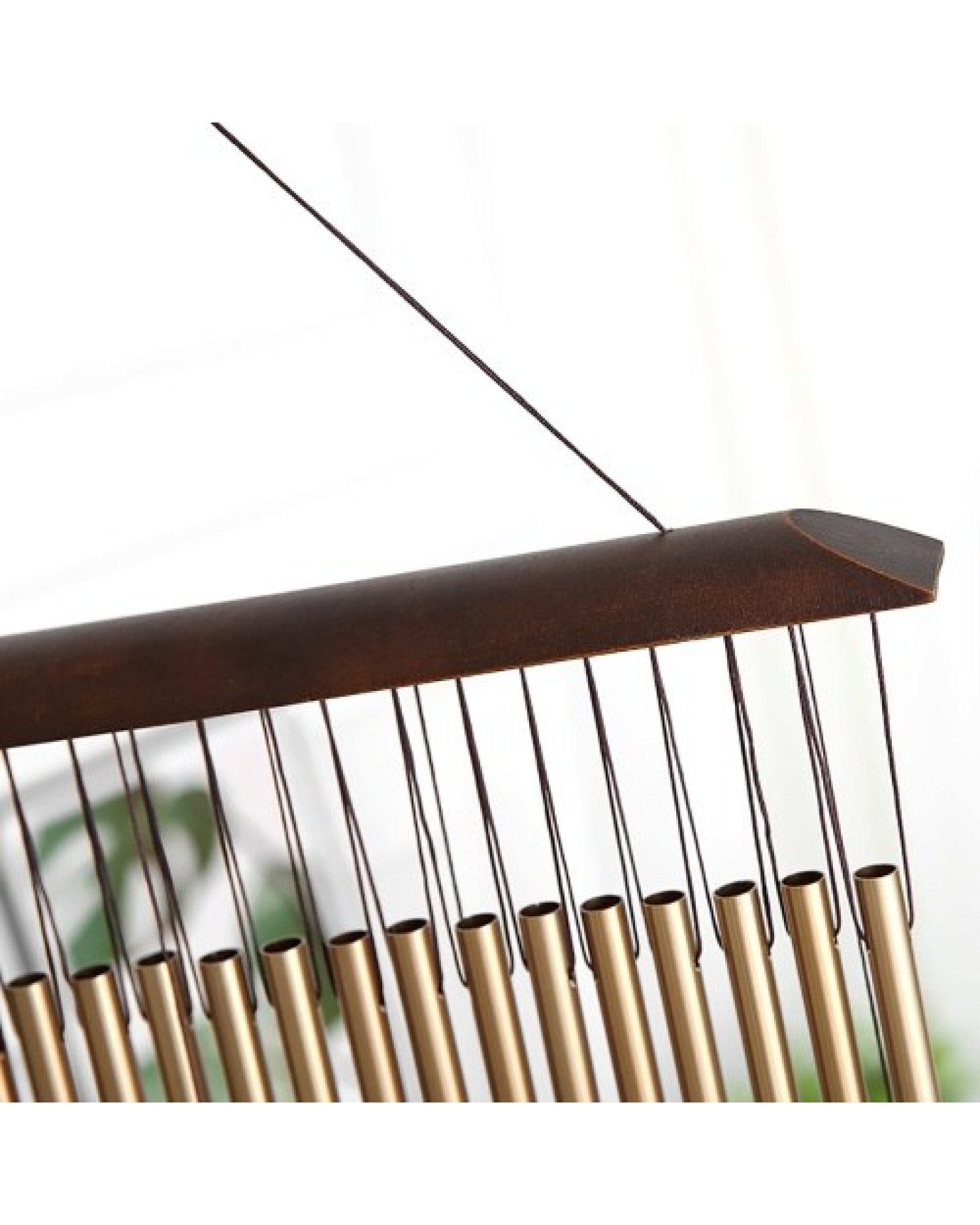 18-bar Wind Chimes Aluminum Tube Chime with Butterfly for Bedroom Garden Backyard Decoration