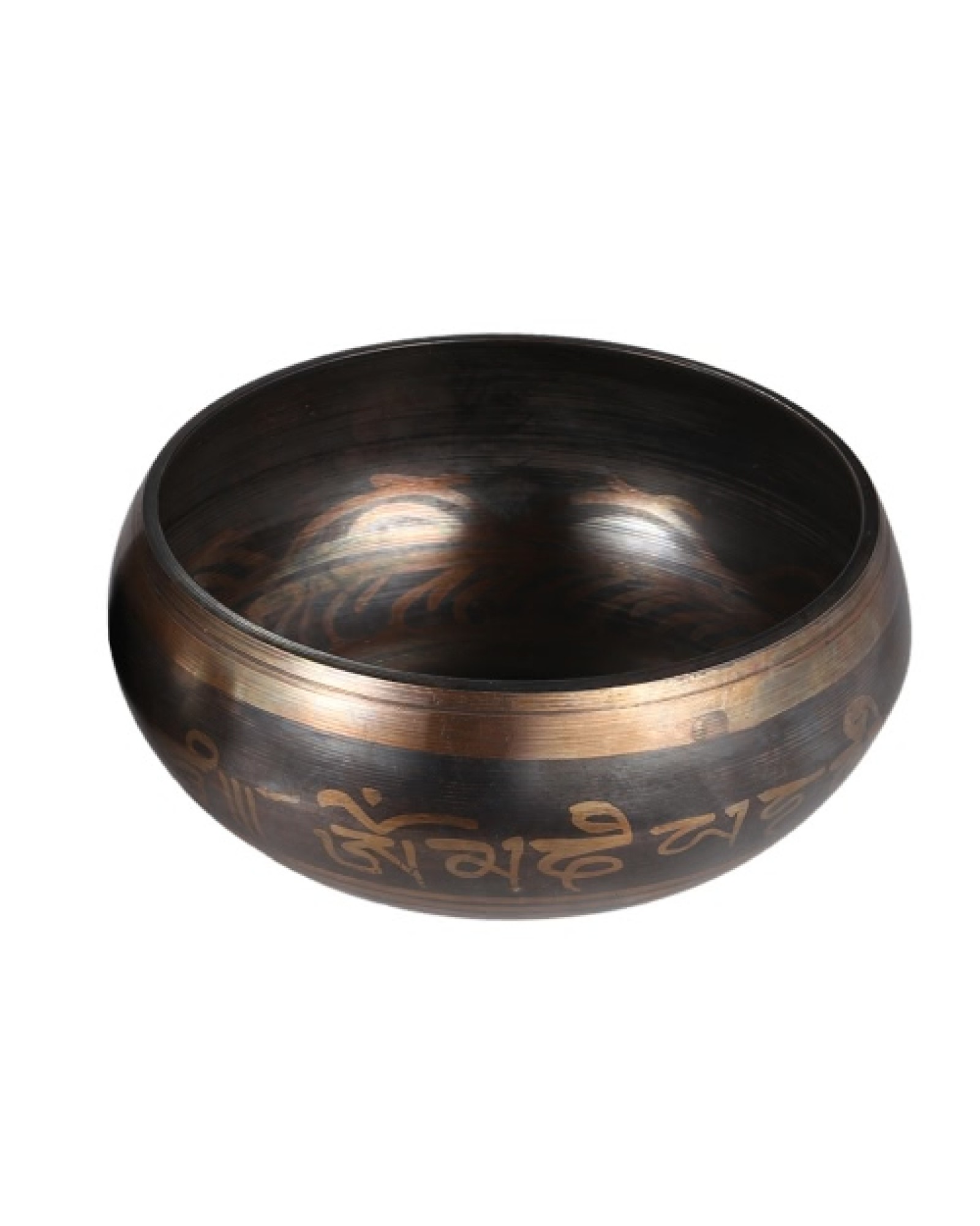Exquisite 2.8 Inch Handmade Tibetan Bell Metal Singing Bowl with Striker for Buddhism Buddhist Meditation Relaxati