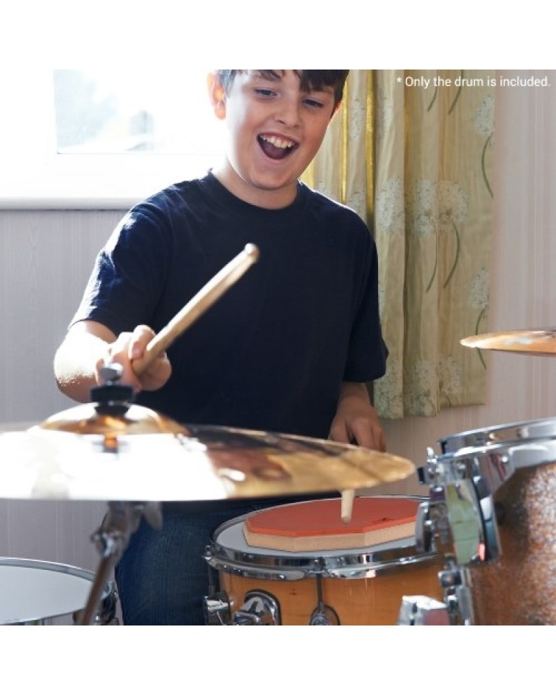 12 Inch Drum Practice Pad Mute Drum Pad with Drum Stick Carrying Bag for Students Beginners