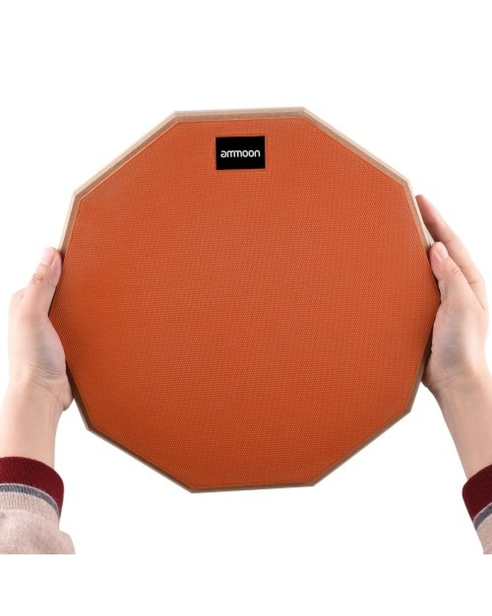 12 Inch Drum Practice Pad Mute Drum Pad with Drum Stick Carrying Bag for Students Beginners
