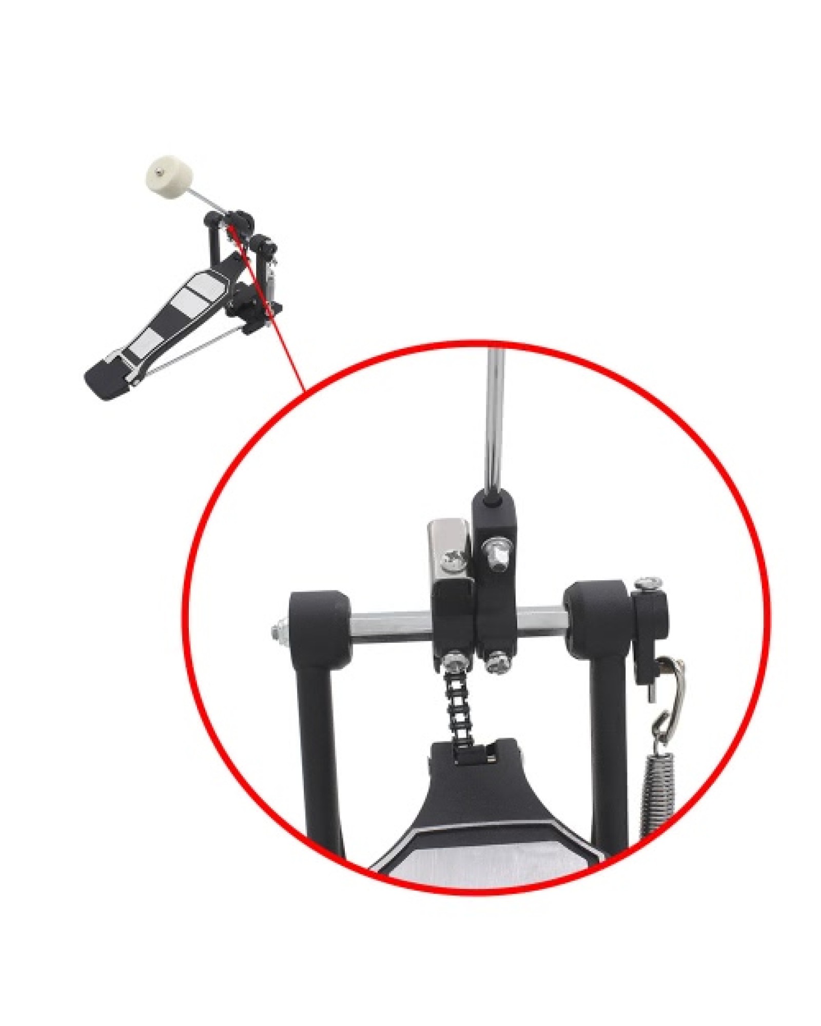 Bass Drum Pedal Beater Percussion Instrument Part
