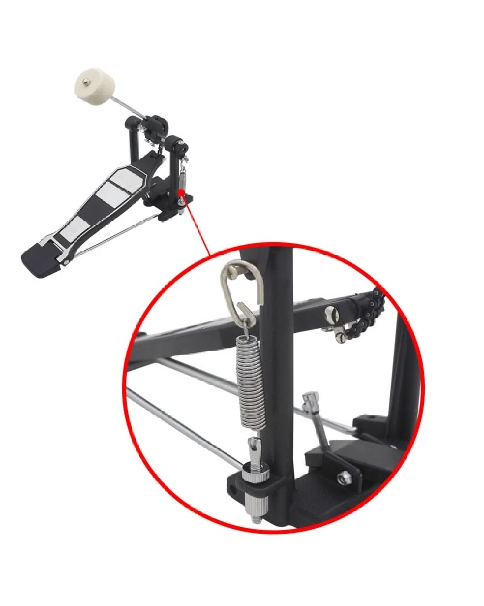 Bass Drum Pedal Beater Percussion Instrument Part