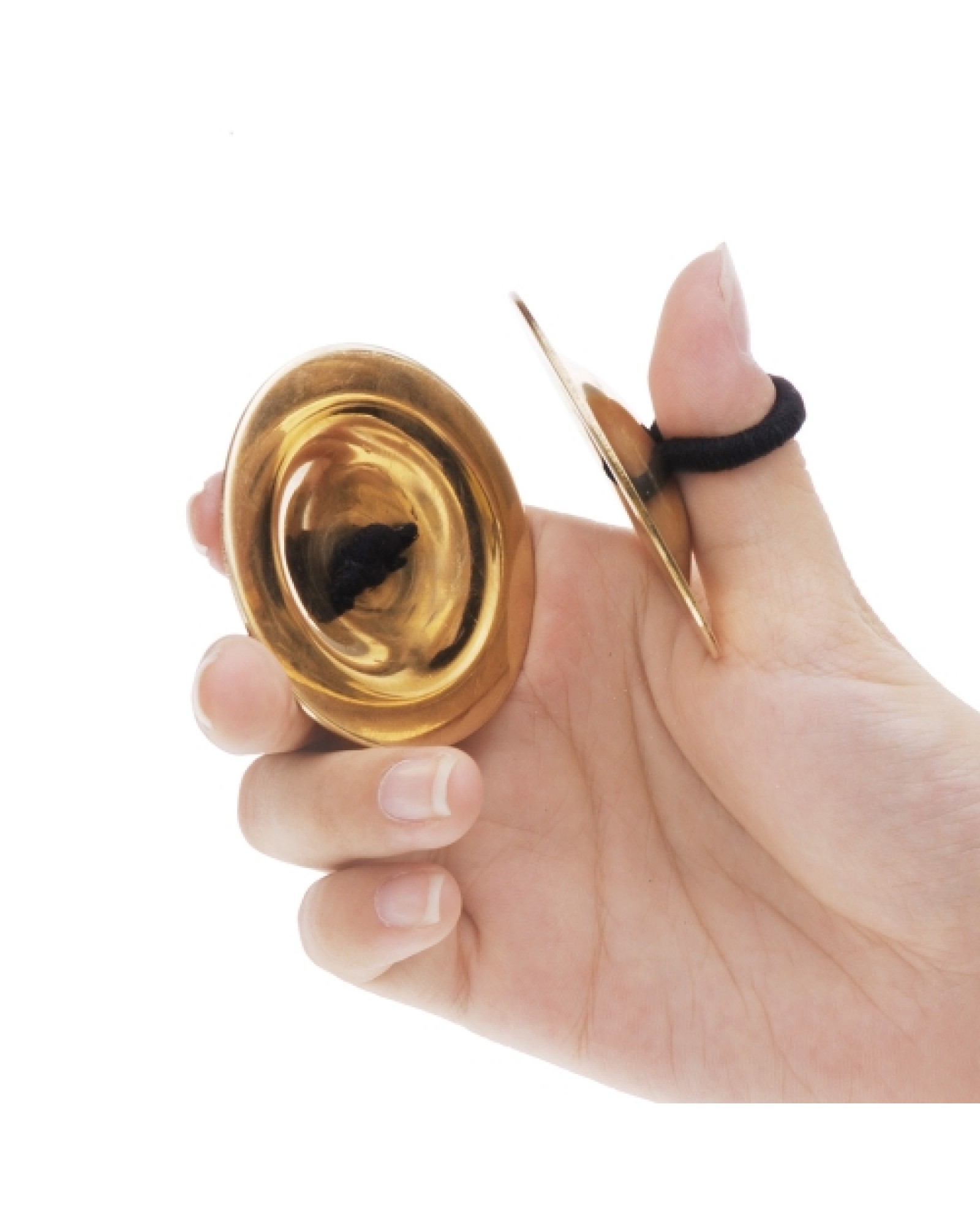 Belly Dancing Gold Finger Cymbals Musical Instrument