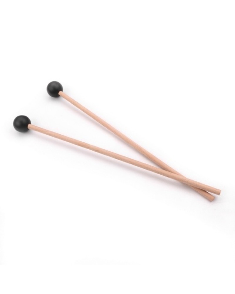 1 Pair Professional Xylophone Marimba Mallet Drumsticks Percussion Parts Length 365mm