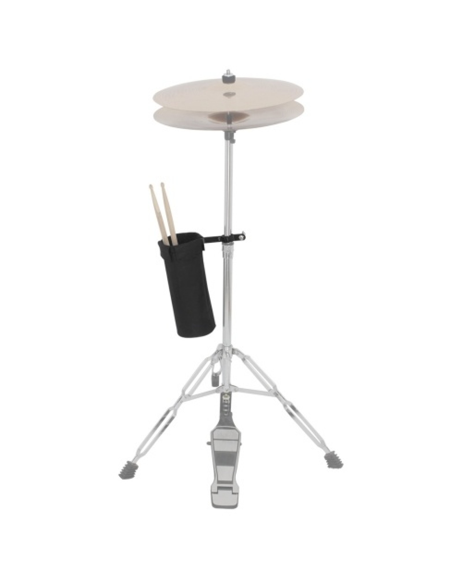 Cylindrical Drum Stick Holder 600D Fabric Clamp On for Drum Set with Clamp Mount