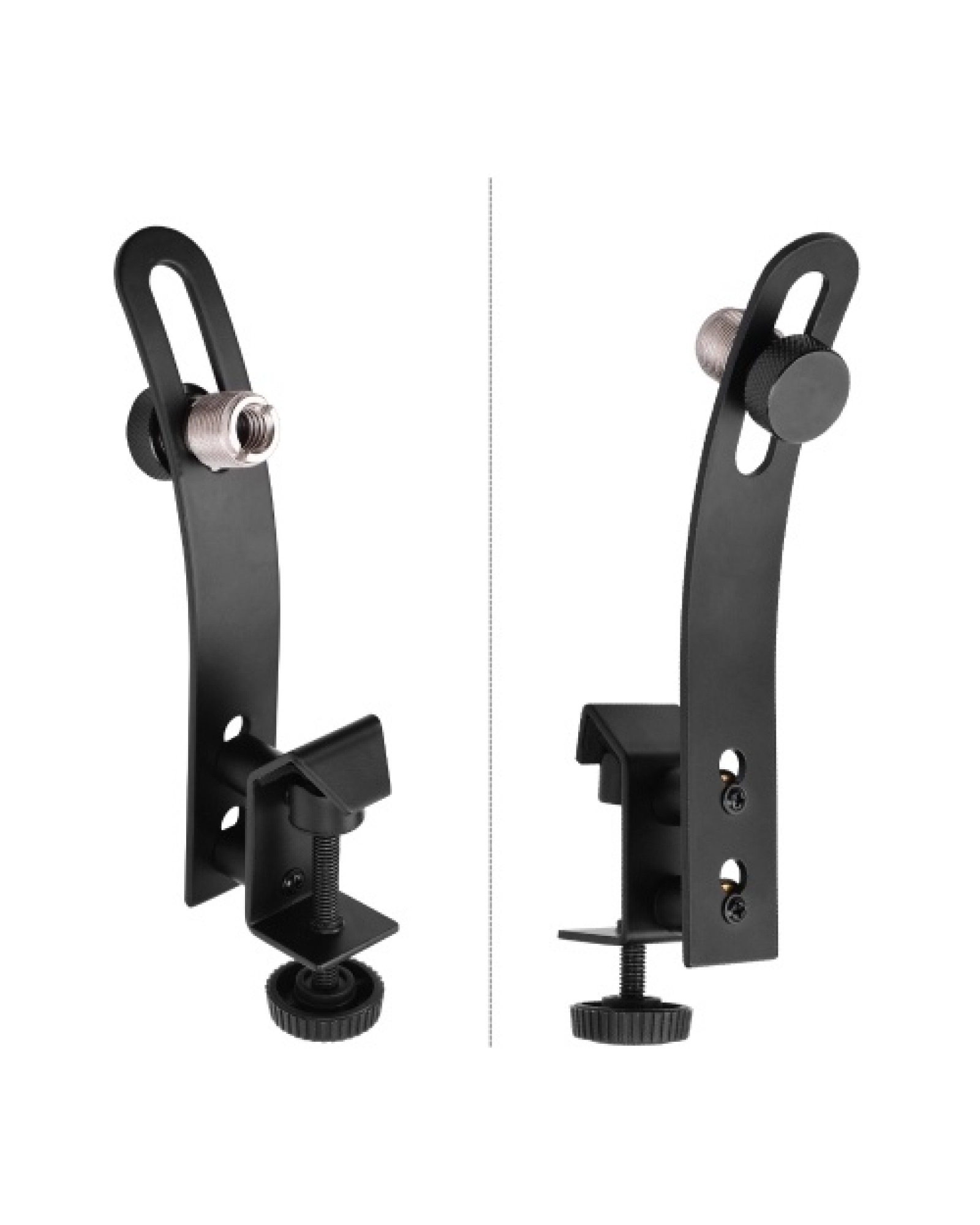 Adjustable Drum Rim Clip Shockproof Microphone Clamp with Groove Gear
