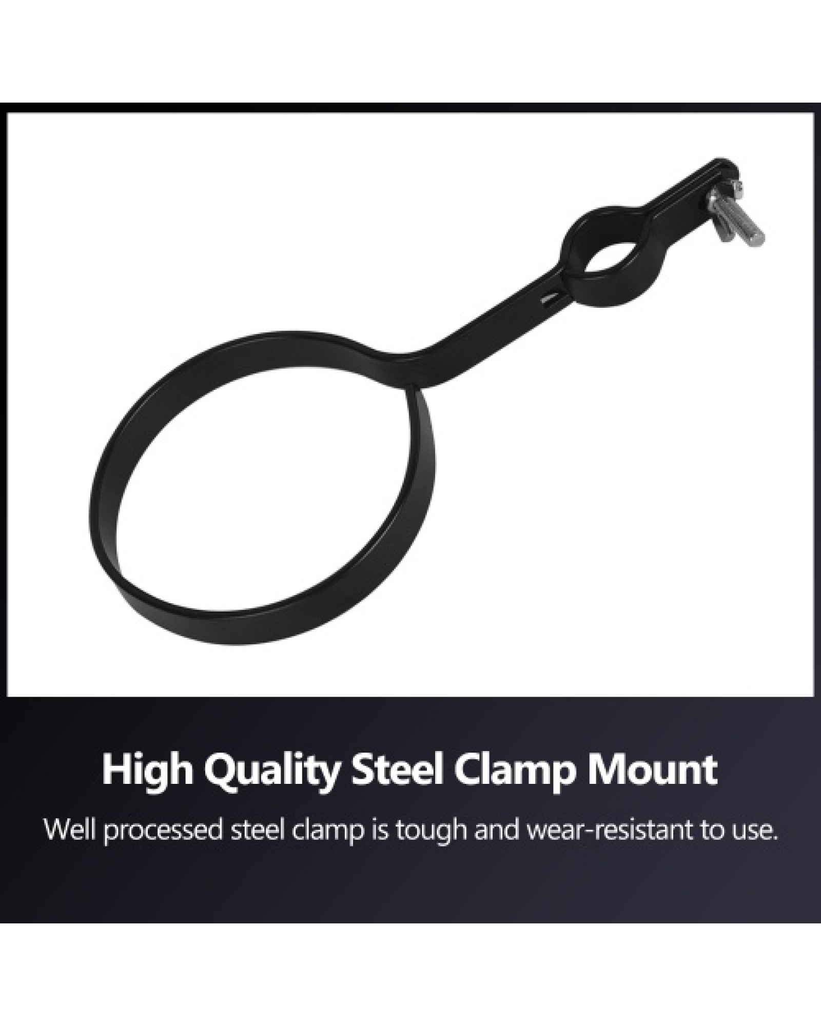 Cylindrical Drum Stick Holder 600D Fabric Clamp On for Drum Set with Clamp Mount