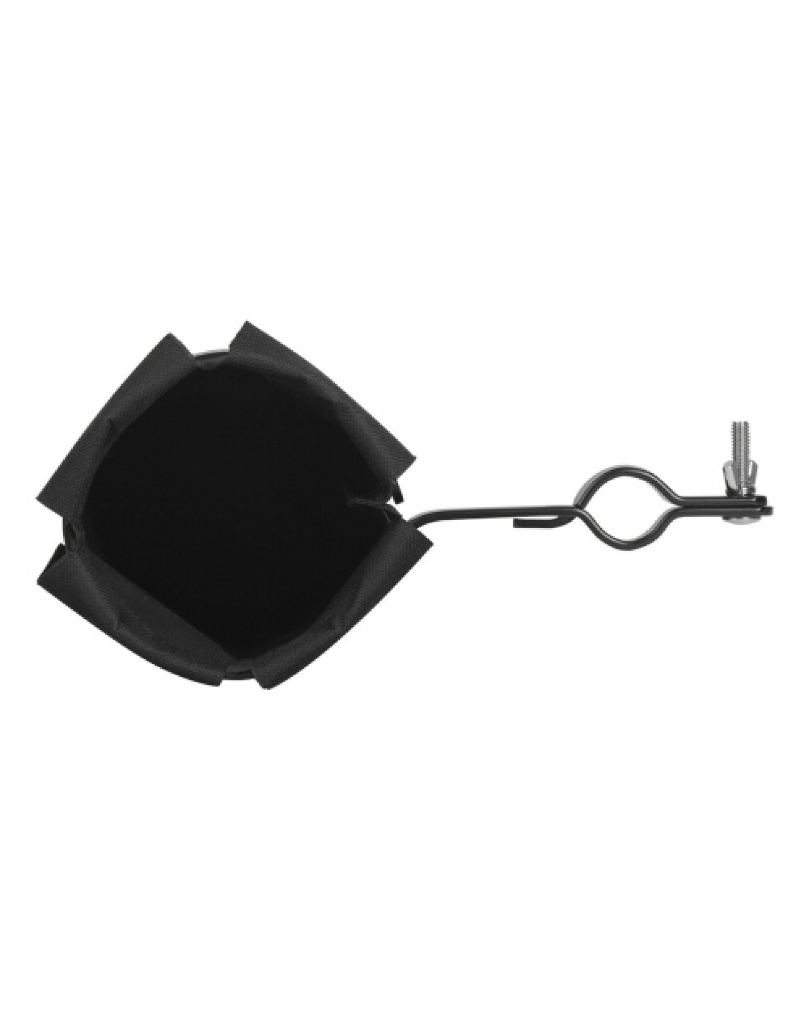 Cylindrical Drum Stick Holder 600D Fabric Clamp On for Drum Set with Clamp Mount