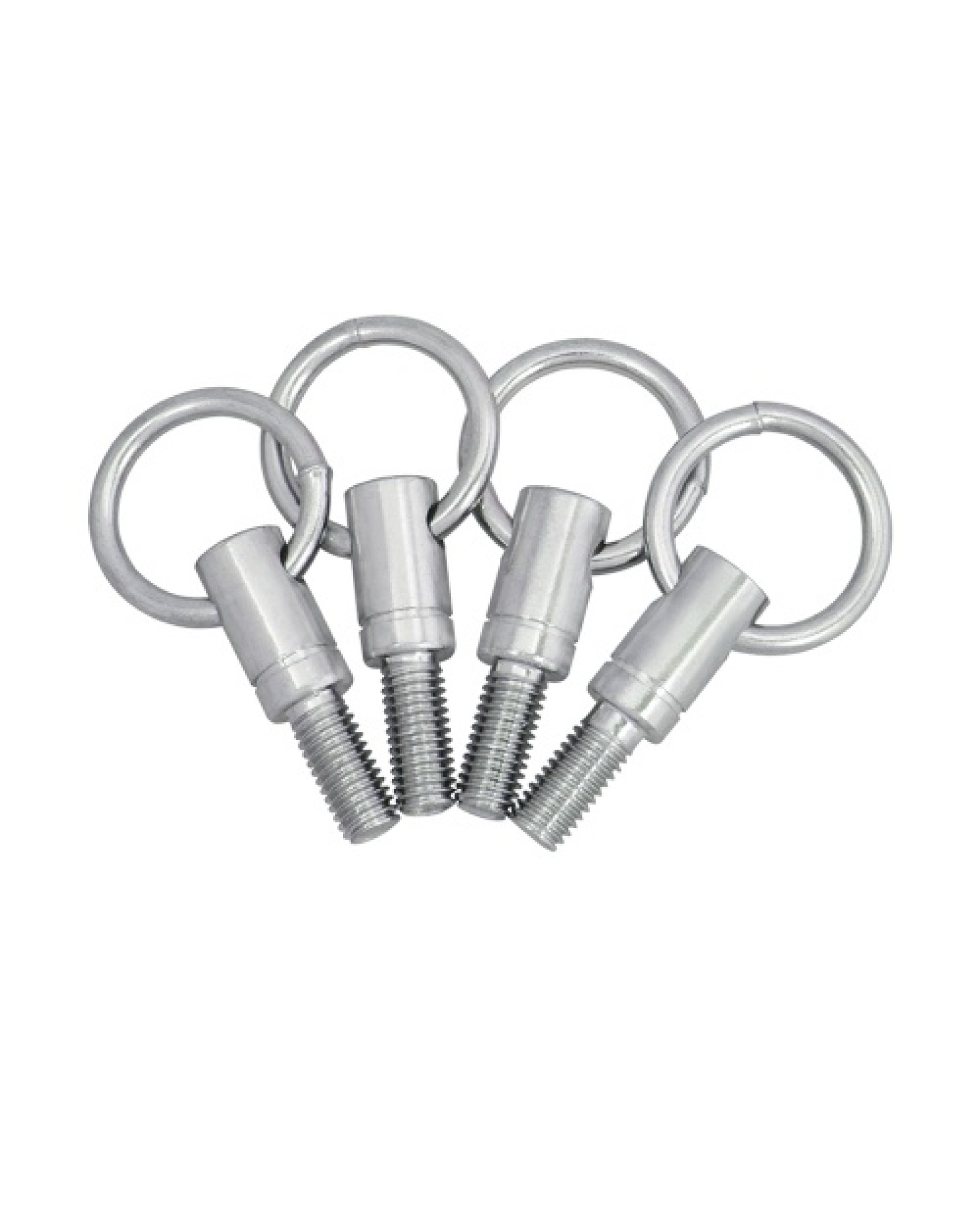 Bass Drum Strap Hook Mounting Adapter Screws Metal Material, 4pcs/ Pack