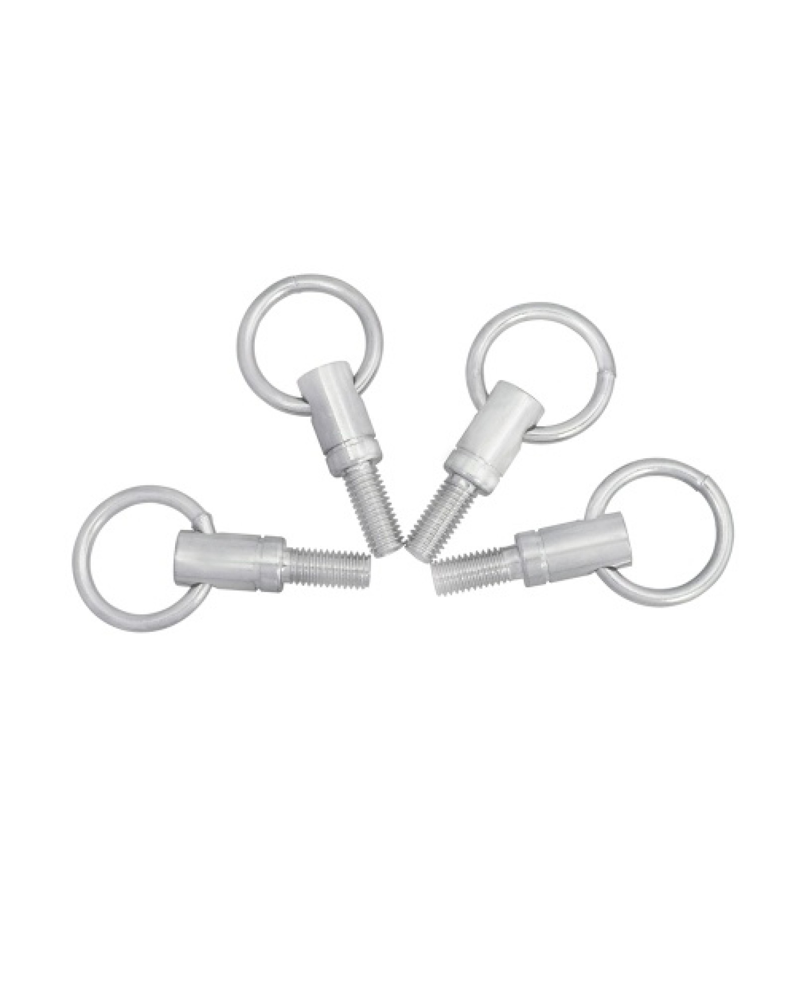 Bass Drum Strap Hook Mounting Adapter Screws Metal Material, 4pcs/ Pack