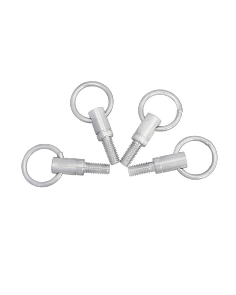 Bass Drum Strap Hook Mounting Adapter Screws Metal Material, 4pcs/ Pack