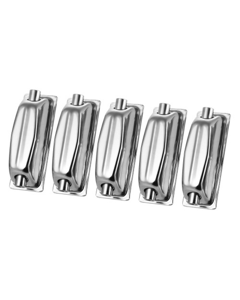 5pcs/Pack Double-end Rectangular Snare Drum Lug Claw Hooks  Ear Drum Set Parts Accessories Replacement