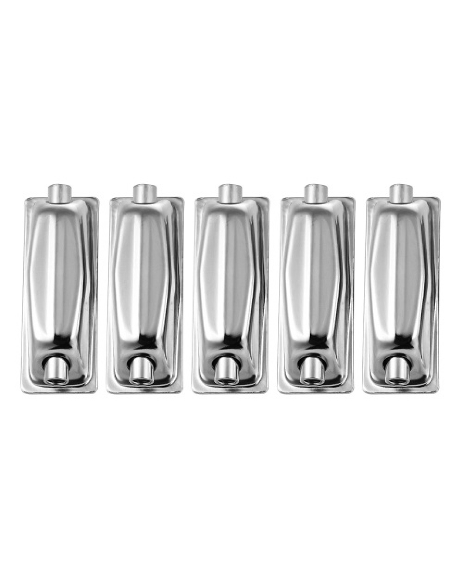 5pcs/Pack Double-end Rectangular Snare Drum Lug Claw Hooks  Ear Drum Set Parts Accessories Replacement
