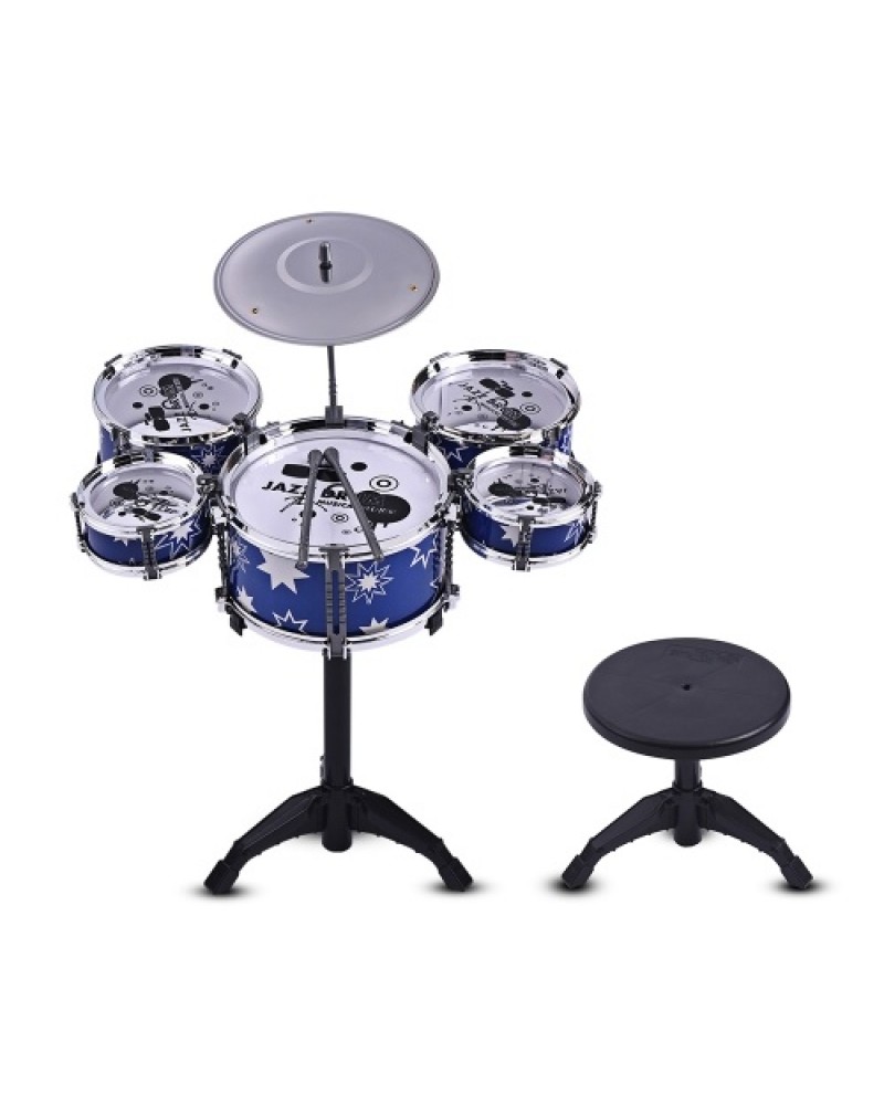 Children Kids Jazz Drum Set Kit Musical Educational Instrument Toy