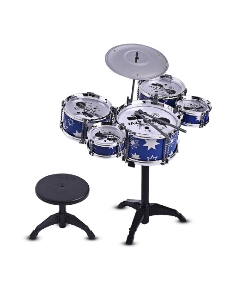 Children Kids Jazz Drum Set Kit Musical Educational Instrument Toy